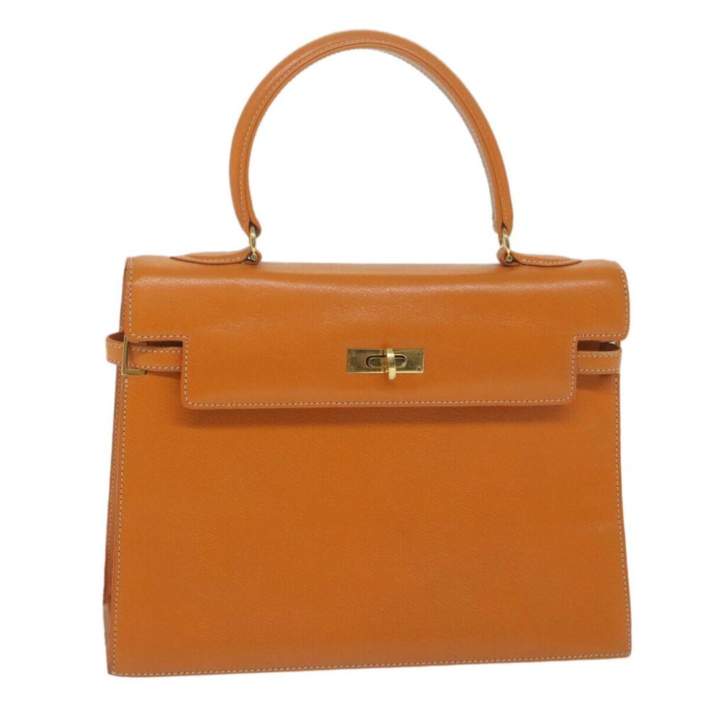 MORABITO Scalar 28 Hand Bag Leather Orange